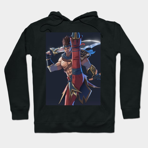 Soul Calibur Fanart - Hwang Collection Hoodie by Beckley Art